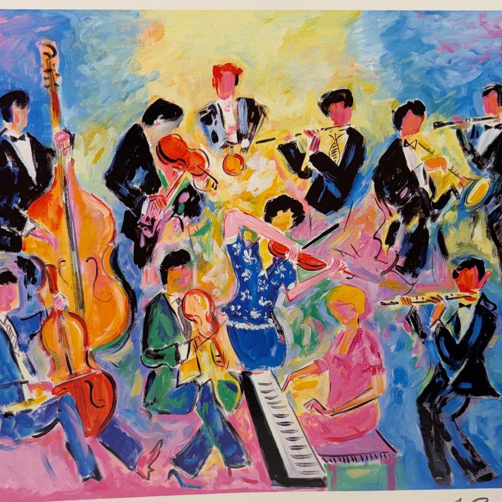 Jean-Claude Picot Le Sacre du Printemps Seriolithograph 2003 Park West COA